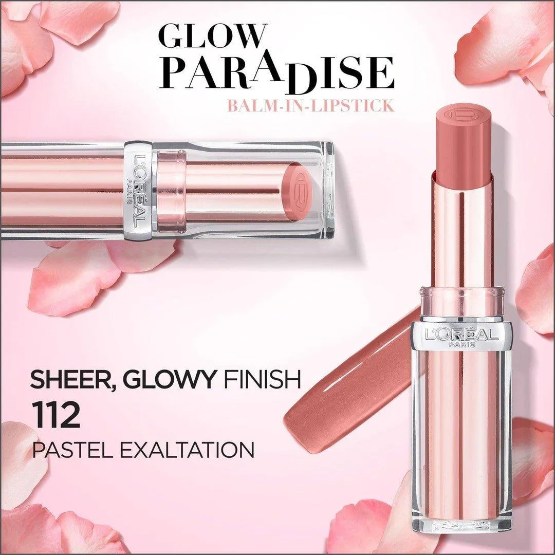 L'Oréal Paris Color Riche Glow Paradise Balm In Lipstick 112 Pastel Exaltation