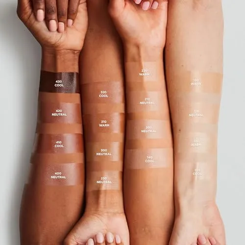 L'Oréal Paris Lumi Le Glow Tint, Glowy Skin Tint Foundation, Lightweight Buildable Coverage, Water-Based Formula, Medium Deep Warm 310, 25 ml