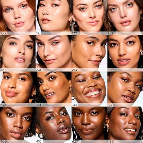 L'Oréal Paris Lumi Le Glow Tint, Glowy Skin Tint Foundation, Lightweight Buildable Coverage, Water-Based Formula, Medium Deep Warm 310, 25 ml