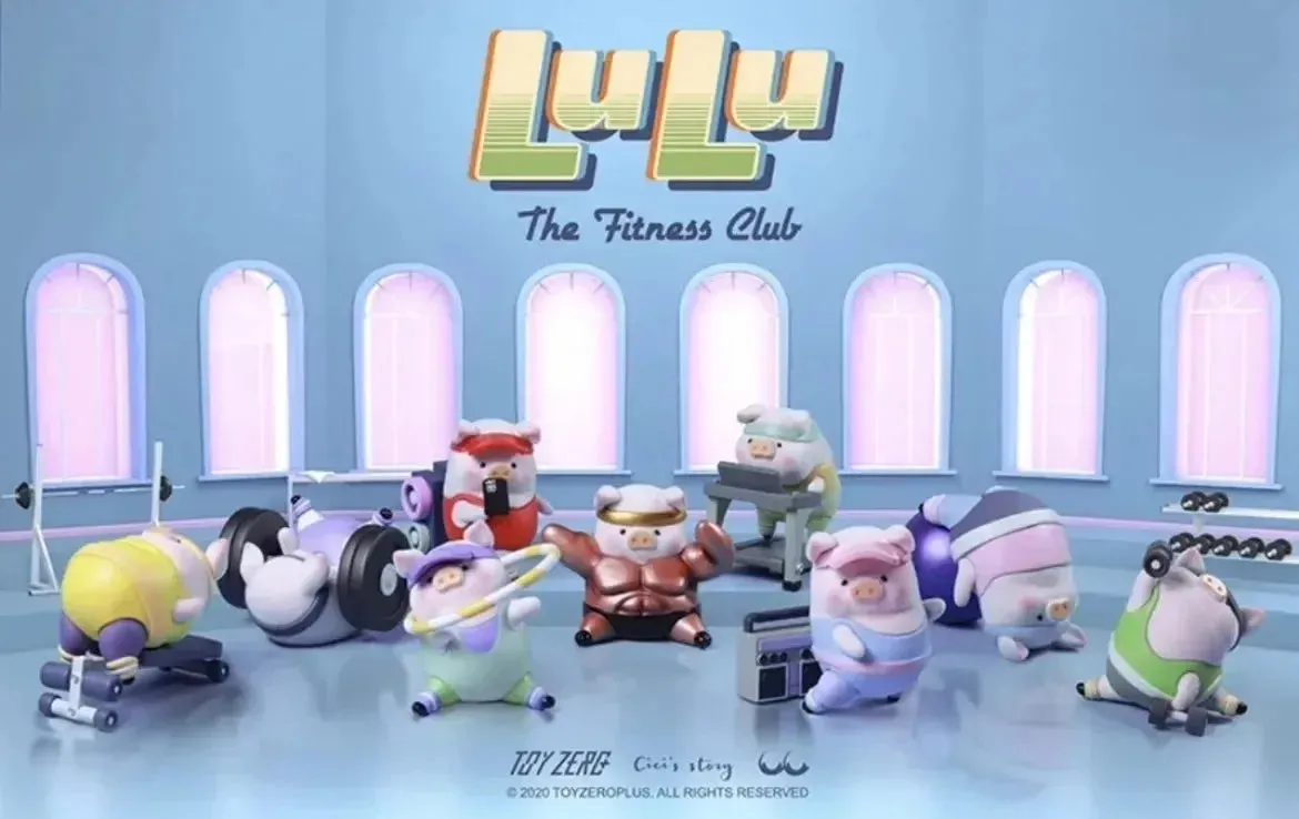 Lulu The Piggy Fitness Club Series Blind Box