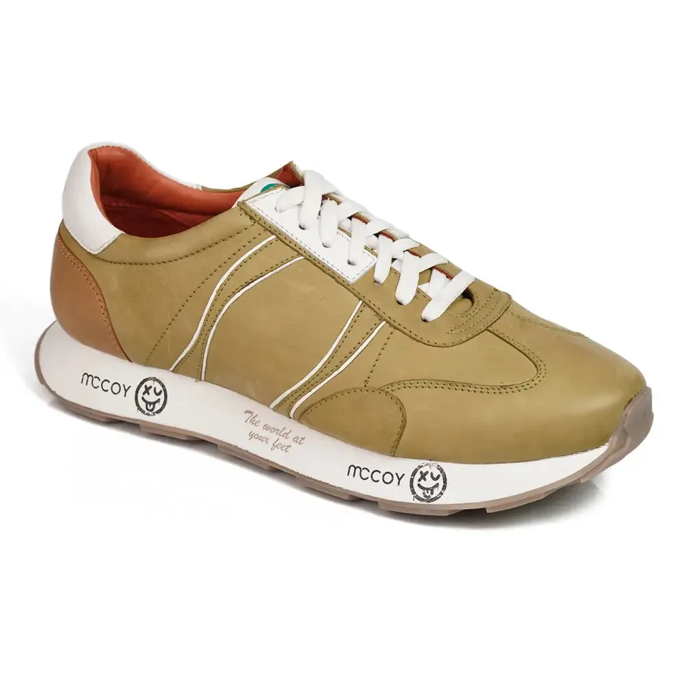 Mccoy Fastek Men's Joggers Sage Green & Beige