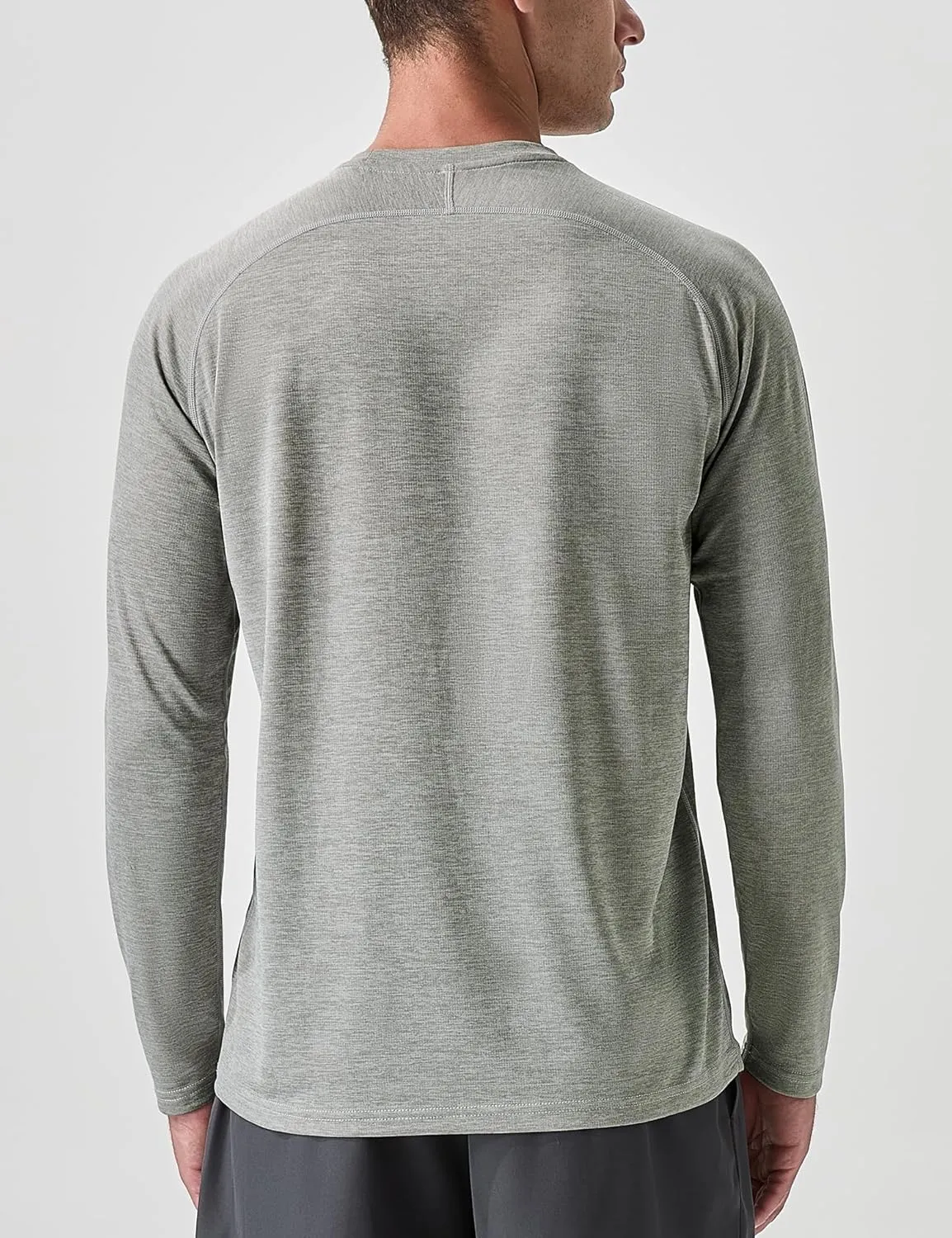 Men's Active Casual Long Sleeve Shirts Lightweight Dry Fit Workout Running Athletic Comfortable T-Shirts