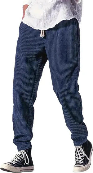 Men's Casual Cargo Pants, Hiking Pants Workout Joggers Sweatpants for Men, Loose Fit Lightweight Sports Comfy Trousers
