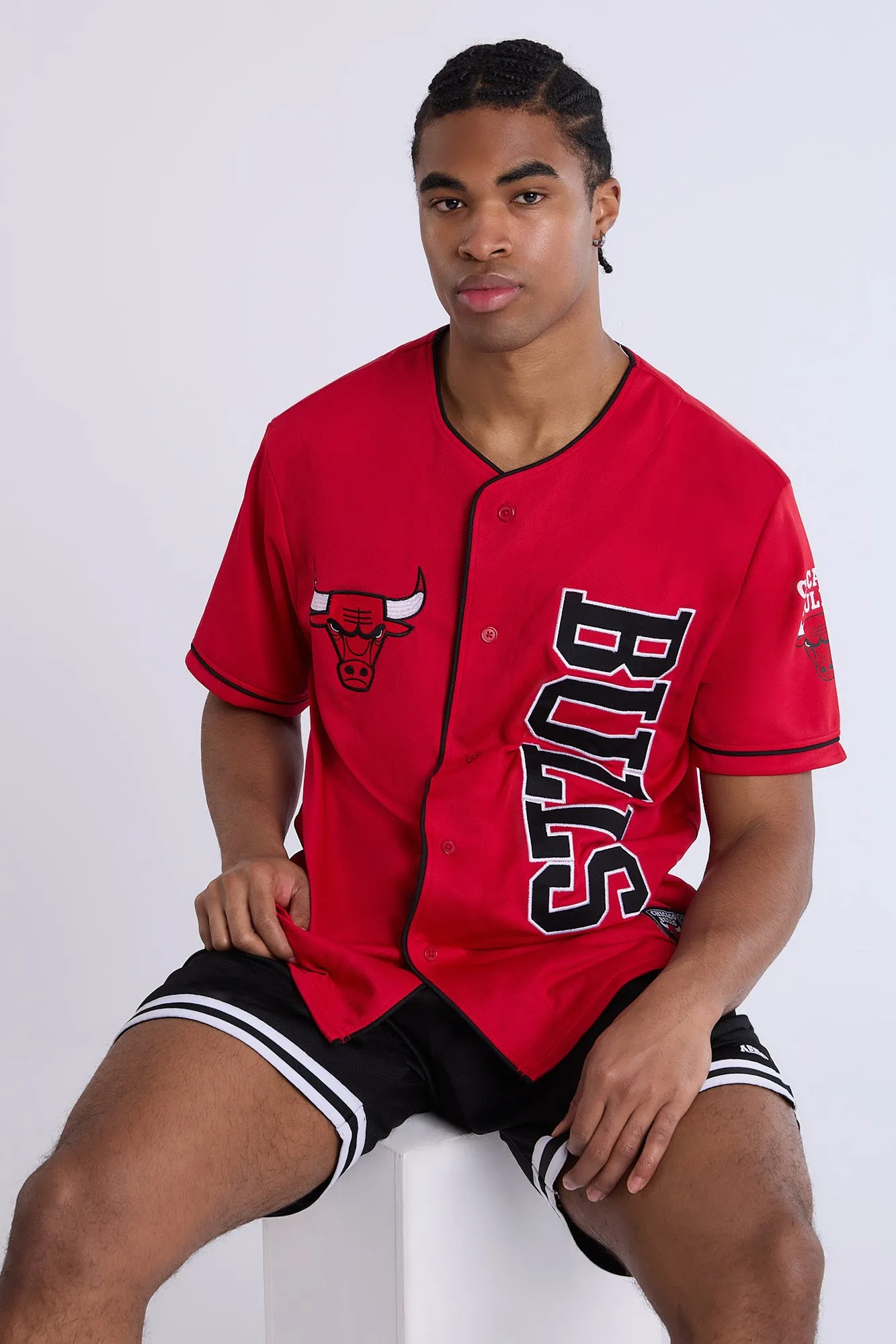 Mens Chicago Bulls Mesh Jersey