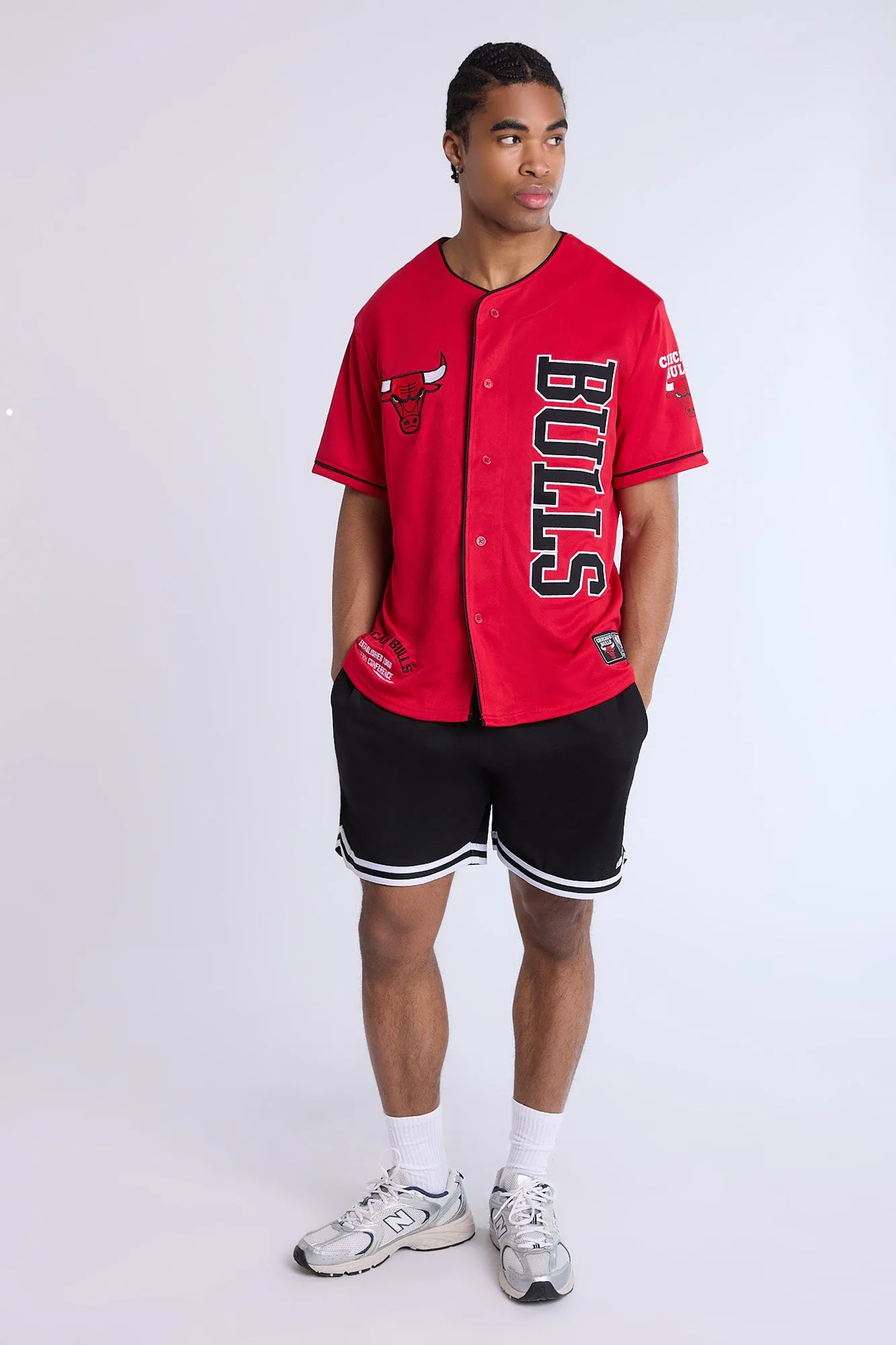 Mens Chicago Bulls Mesh Jersey