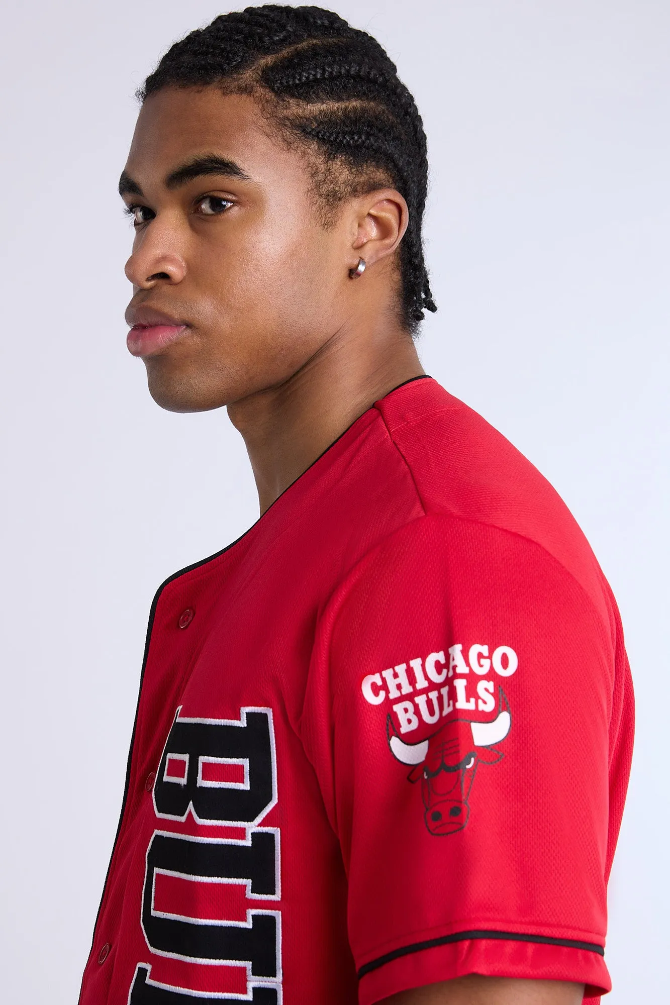 Mens Chicago Bulls Mesh Jersey