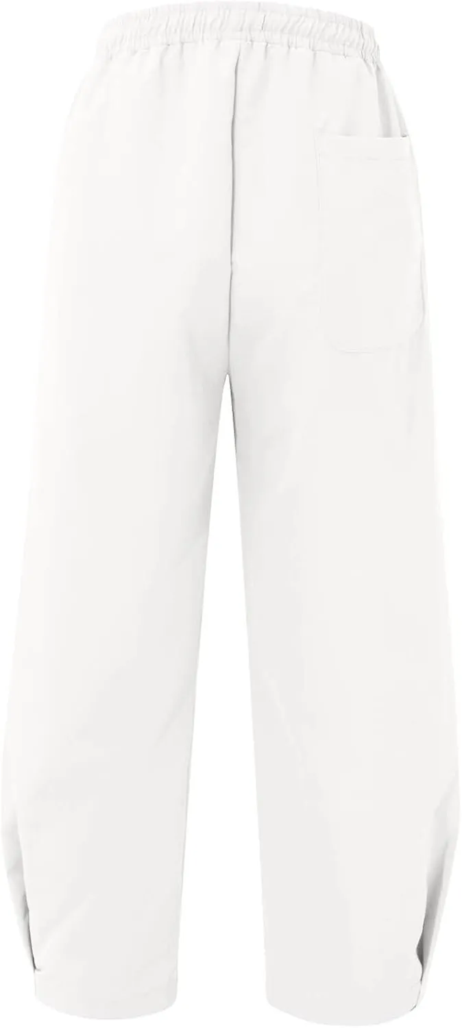 Men's Fashion Pants Baggy Wide Straight Leg Joggers Loose Fit Workout Pants Leisure and Daily Wear Trousers