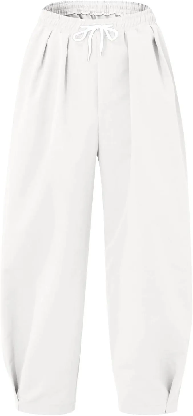 Men's Fashion Pants Baggy Wide Straight Leg Joggers Loose Fit Workout Pants Leisure and Daily Wear Trousers