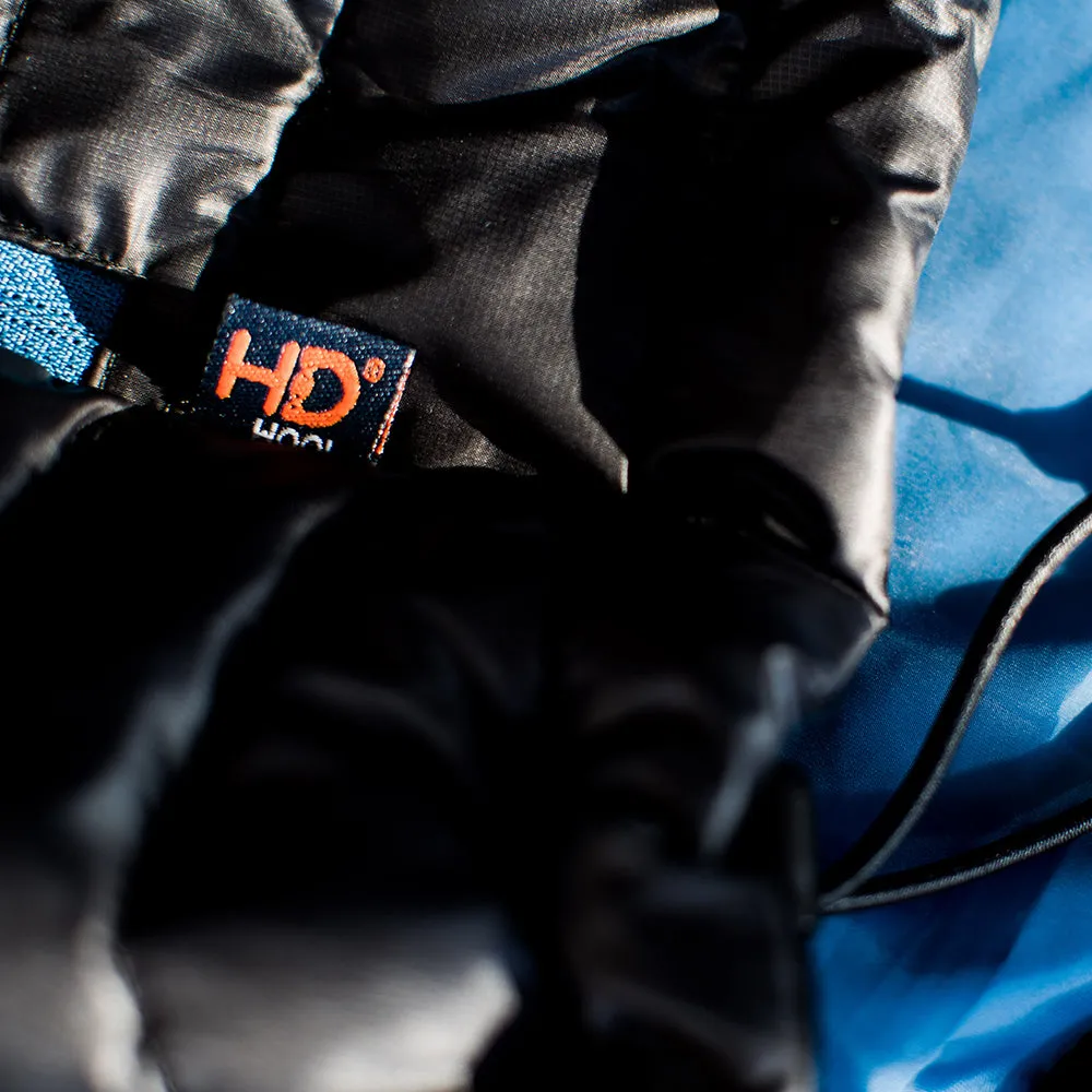 Mens Merino Wool Insulated Jacket (Black/Blue)