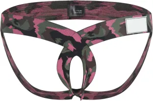 Men's Sexy Underwear Soft Comfortable Briefs Men's Sexy Panties Lingerie Hollow Thong Brief Underpants