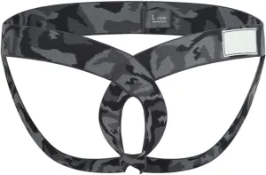 Men's Sexy Underwear Soft Comfortable Briefs Men's Sexy Panties Lingerie Hollow Thong Brief Underpants