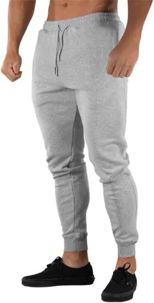 Mens Slim Fit Tapered Track Pants Drawstring Quick Dry Athletic Jogger Sweatpants Outdoor Gym Training Workout Pants