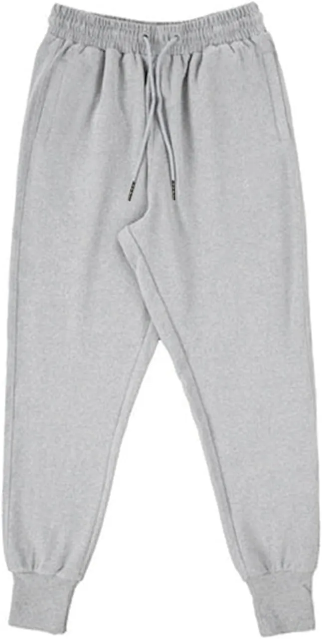 Mens Slim Fit Tapered Track Pants Drawstring Quick Dry Athletic Jogger Sweatpants Outdoor Gym Training Workout Pants