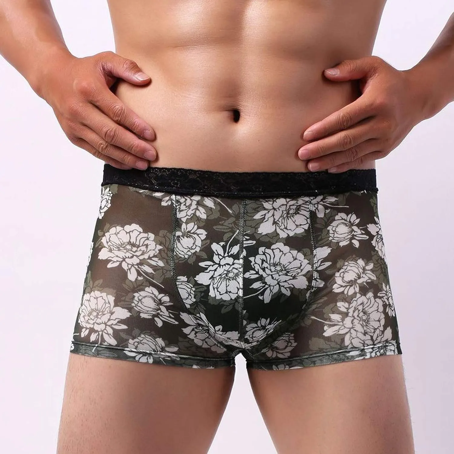 Mens Underwear Boxer Briefs Pack Men's Sexy Underwear Soft Comfortable Cool Dry Underwear