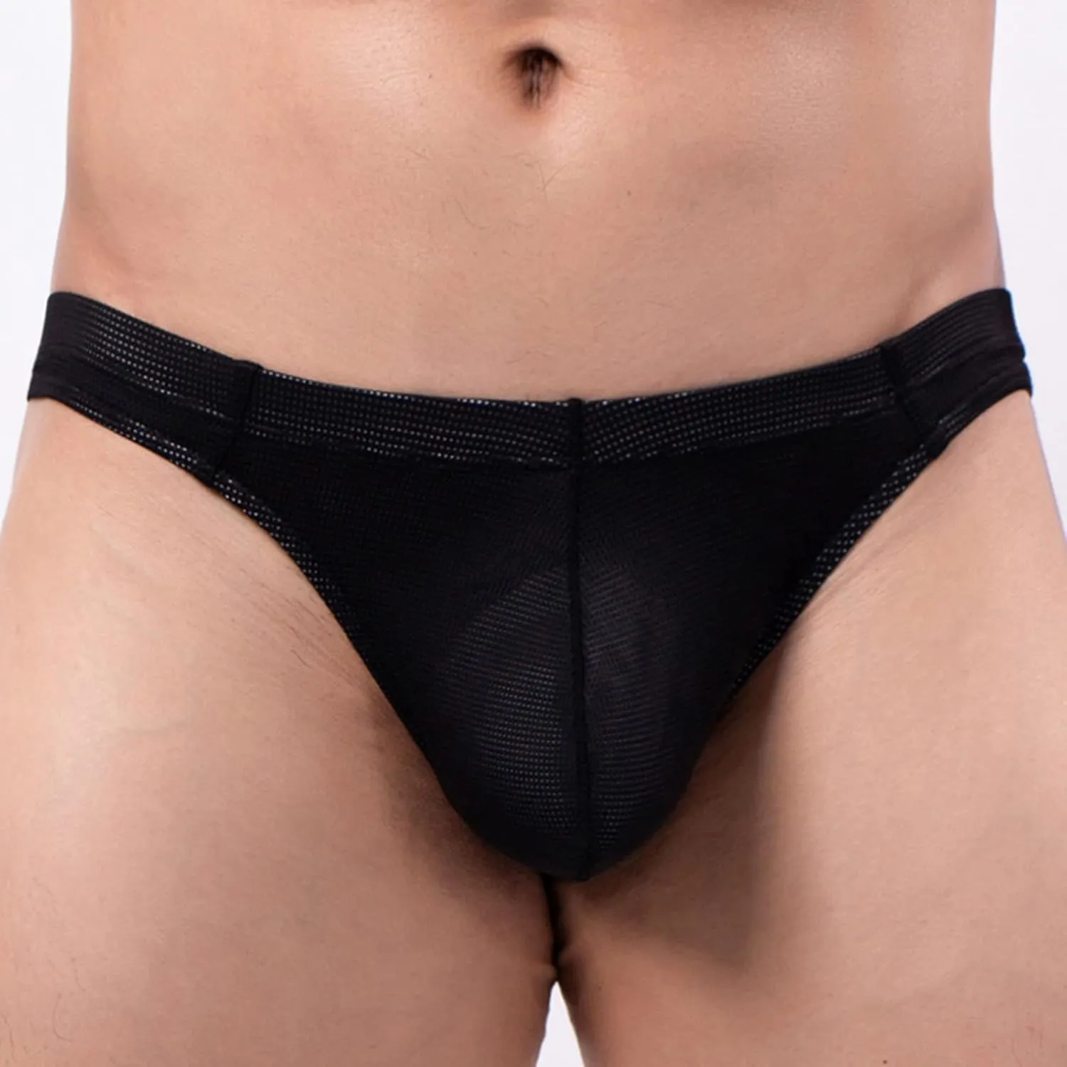 Men's Underwear Fashion Low Rise Sexy Trend Stretch Solid Color Cotton Comfortable Mens Briefs