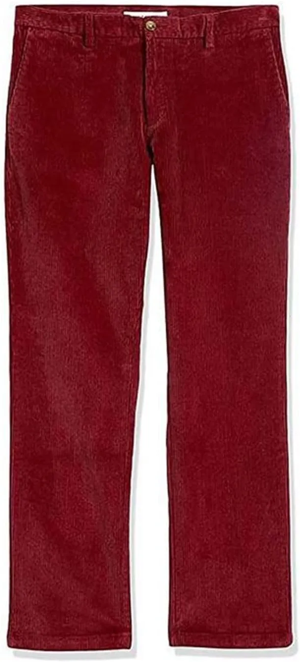 Mens Vintage Suit Pants Stretch Business Pant Slim Fit Dress Trousers for Office Work Flat Front Straight Leg Pants