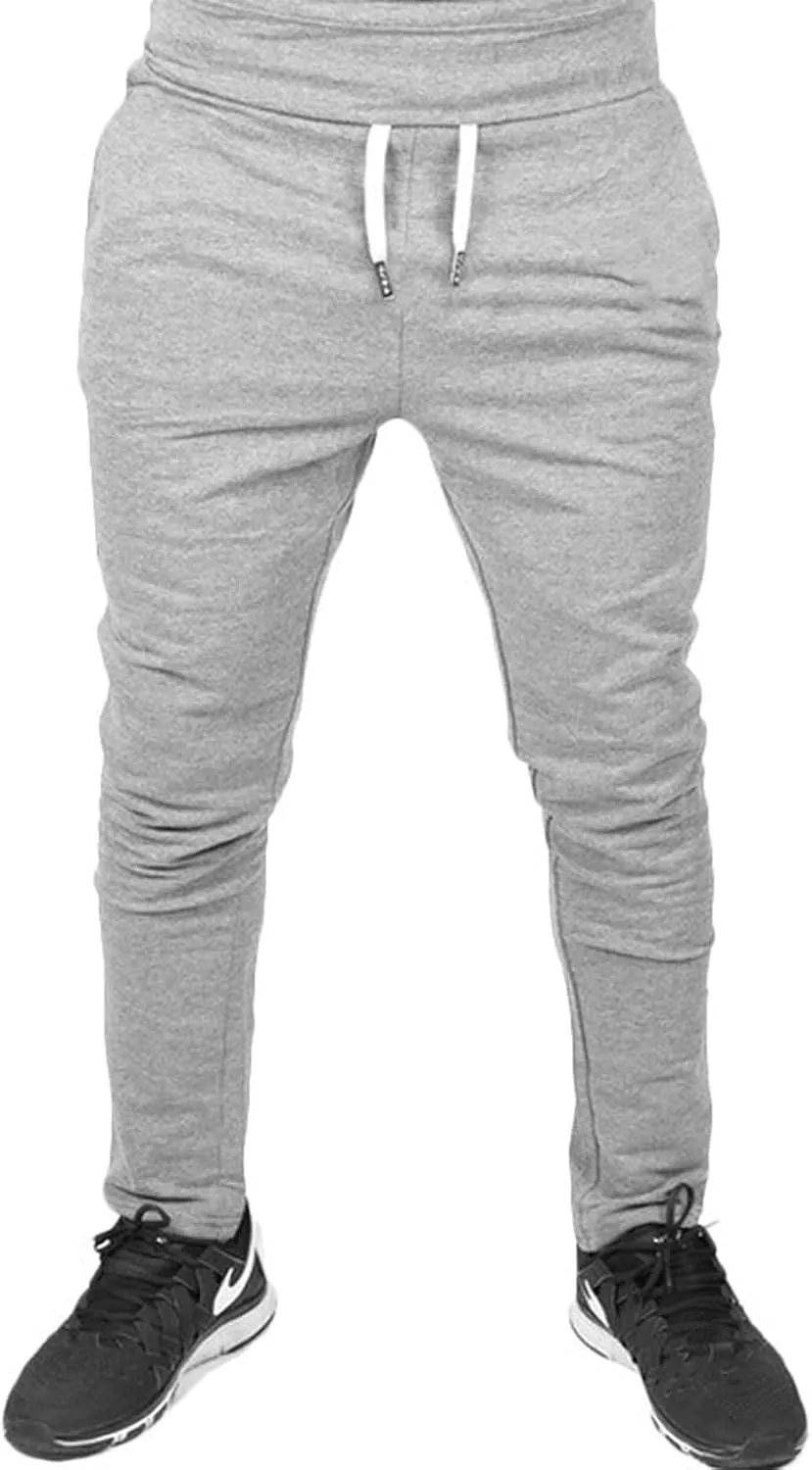 Men's Workout Sport Pants, Men Slim Fit Athletic Running Jogger Track Pants Casual Sweatpants Trousers with Pockets