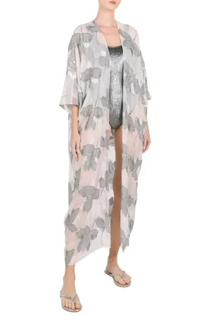 Metallic Leaf Babani Cover Up