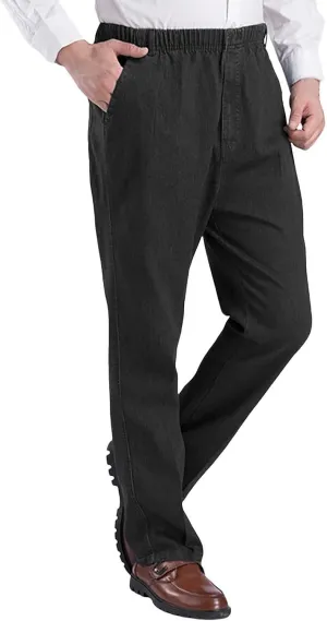 MIDOO Sweatpants for Men Baggy Athletic Training Track Joggers Drawstring Stretch Elastic Waist Pants Comfy Lounge Pants