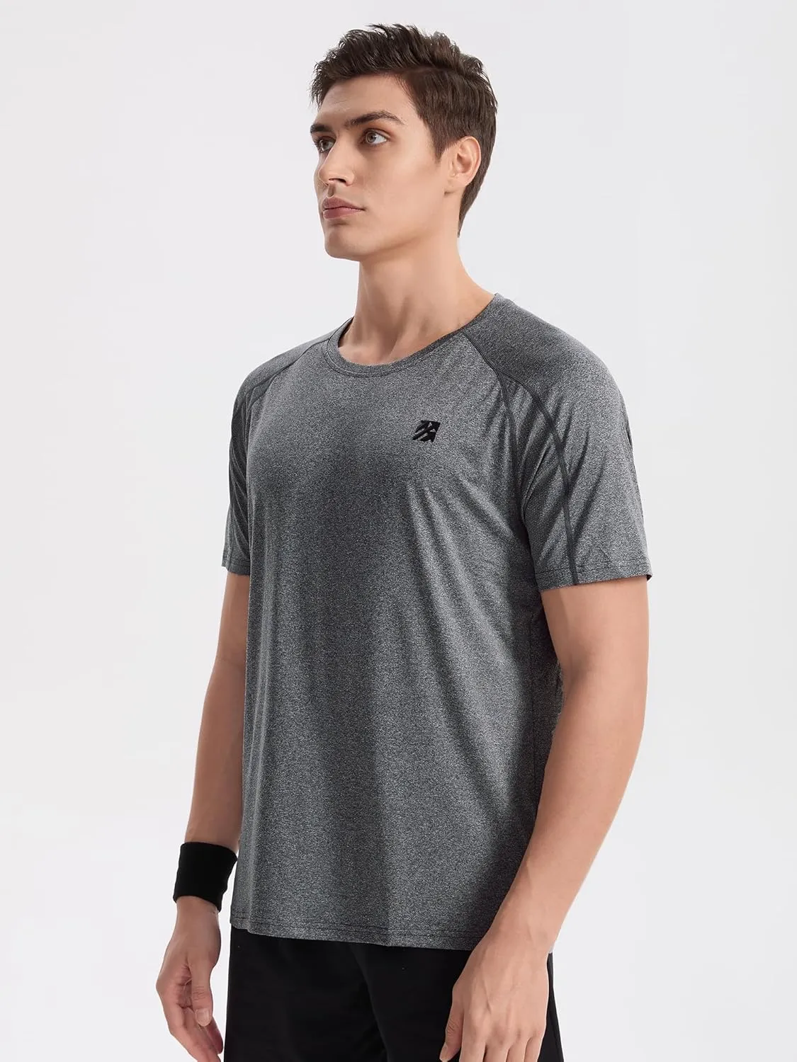 Moisture Wicking Soft Running Pickleball Workout Shirts for Men