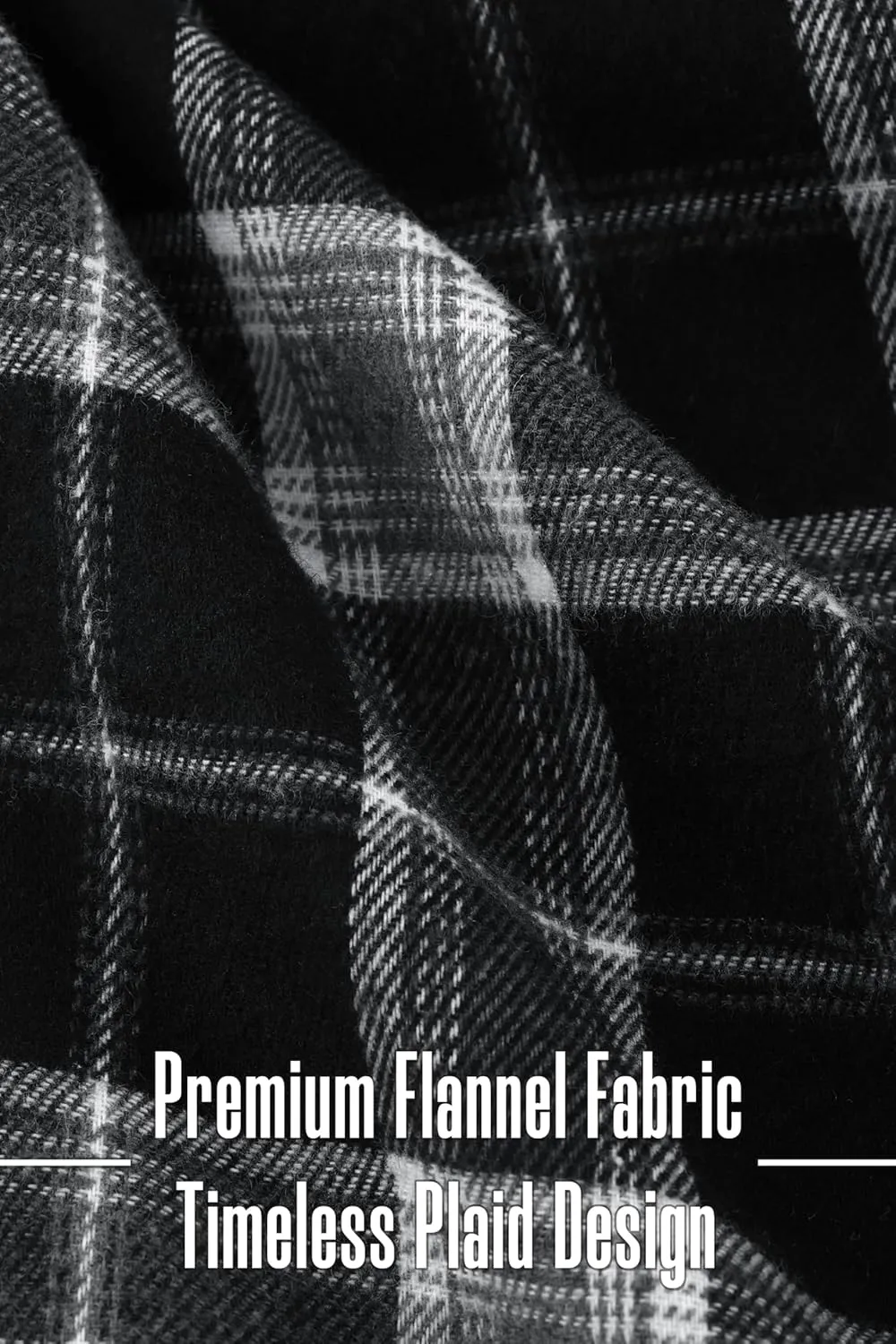 Motarto Men's Pajama Pants Flannel Plaid Pajama Sleep & Lounge PJ Bottoms Warm Sleepwear with Drawstring Pockets