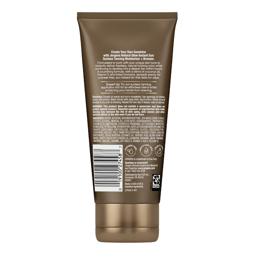 Natural Glow Instant Sun Moisturizer   Bronzer