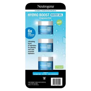 Neutrogena Hydro Boost 48-Hour Water Gel Face Moisturizer, 1.7 fl. oz., 3 pk.
