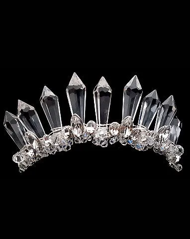 ON SALE - Wedding crown - ethereal princess crystal crown - Venine by Kezani