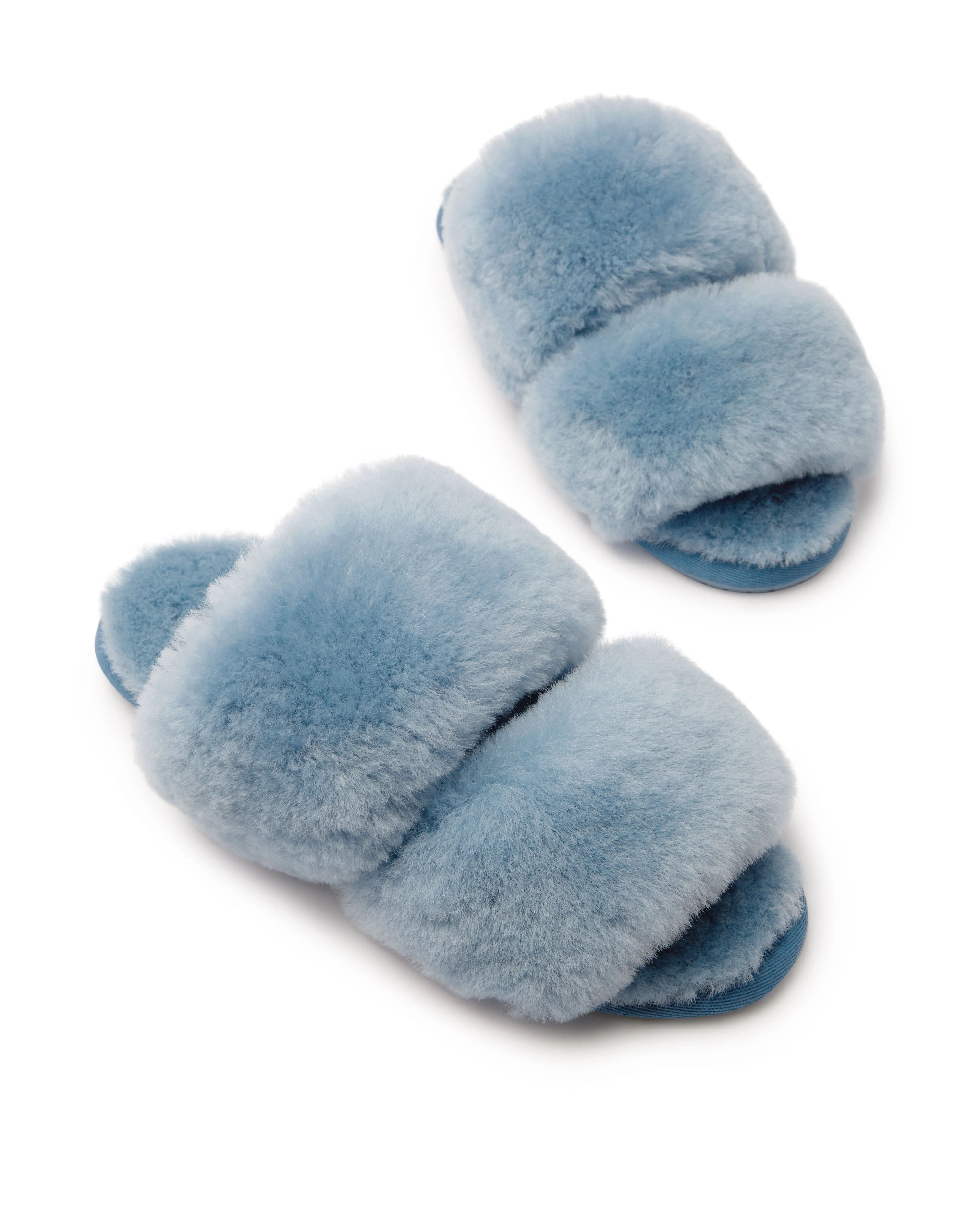 Original UGG Australia Light Blue Slides