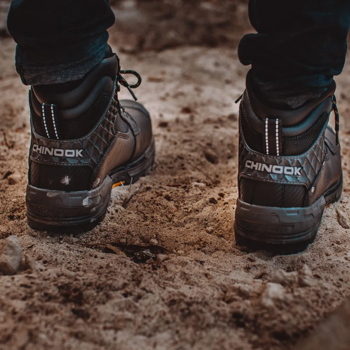Pallet Jack 6" Comp Toe Men’s Waterproof Work Boot - Black