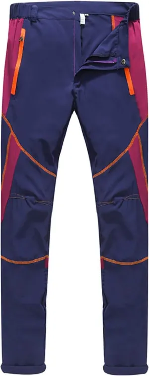 Pants For Men Mens Trendy Waterproof Pants Splice Windproof Trousers Softshell Outdoor Hiking Trousers Cargo Pants