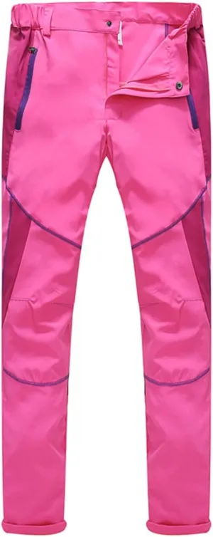 Pants For Men Mens Waterproof Pants Casual Splice Windproof Trousers Softshell Outdoor Hiking Trousers Cargo Pants