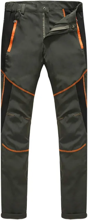 Pants For Men Mens Waterproof Pants Casual Splice Windproof Trousers Softshell Outdoor Hiking Trousers Cargo Pants