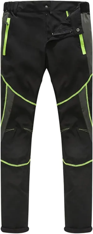 Pants For Men Mens Waterproof Pants Trendy Splice Windproof Trousers Softshell Outdoor Hiking Trousers Cargo Pants