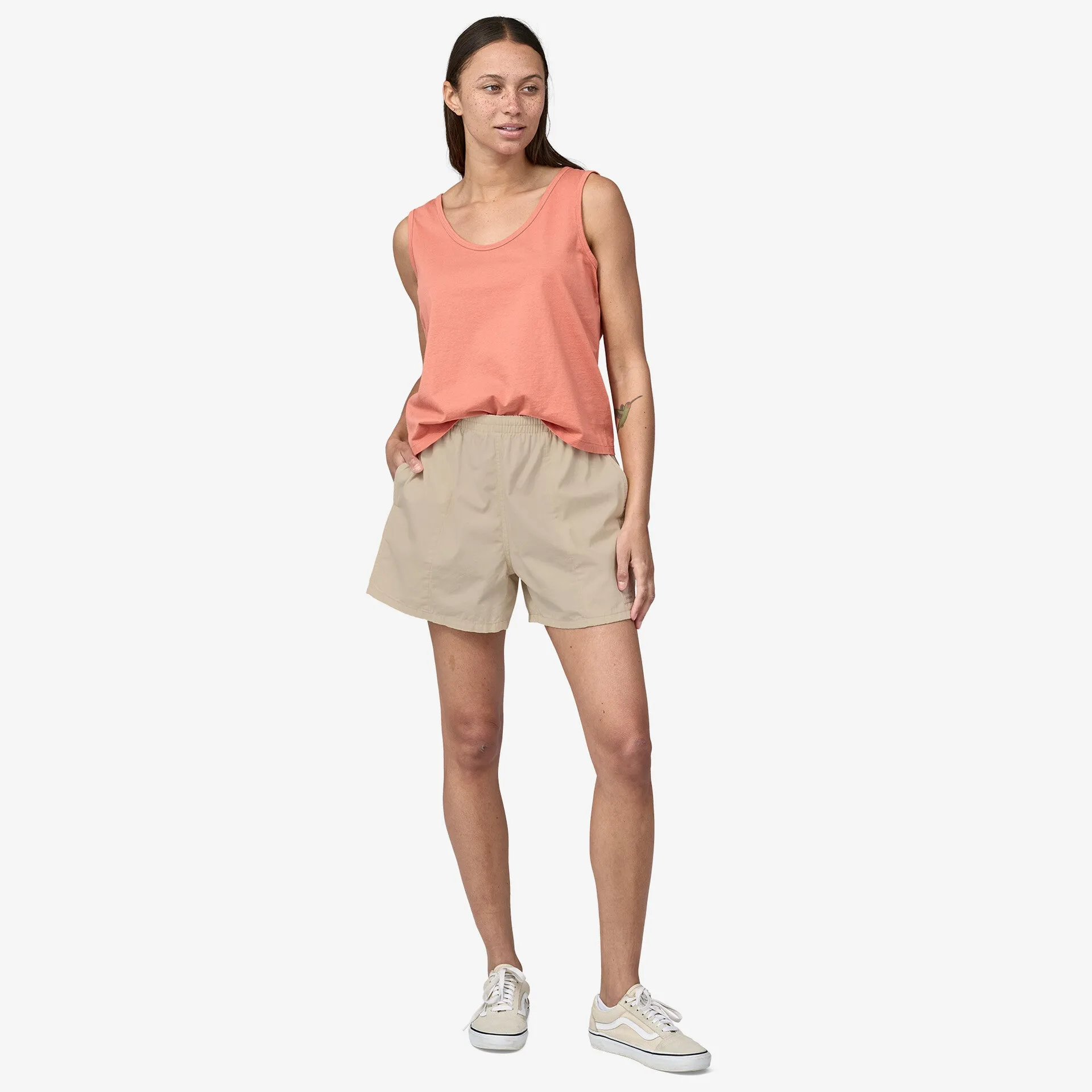 Patagonia Funhoggers Cotton Shorts 4" - Women's