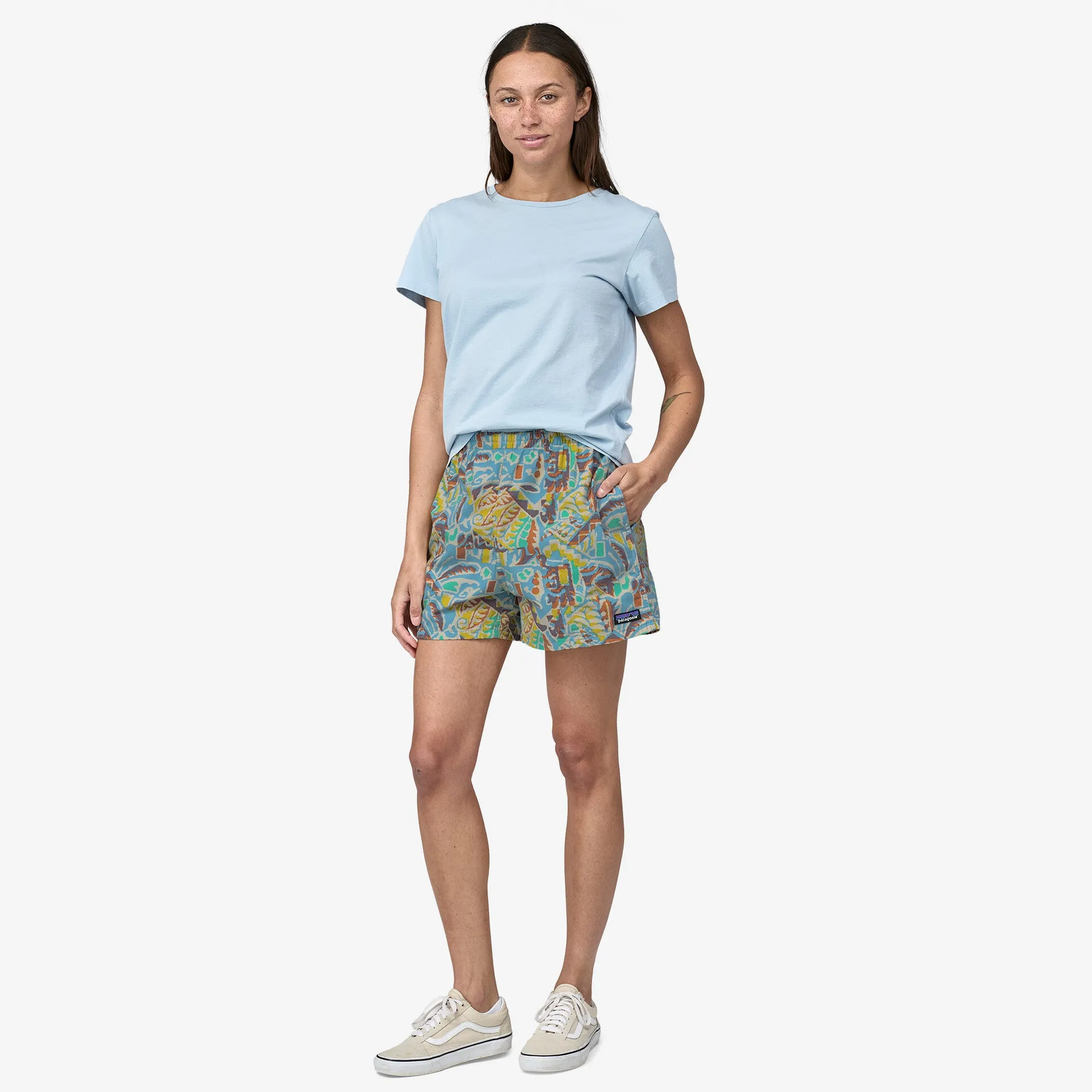 Patagonia Funhoggers Cotton Shorts 4" - Women's