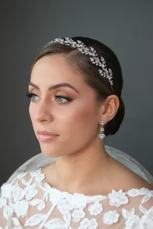 PENELOPE Simulated Diamond Headband Headpiece