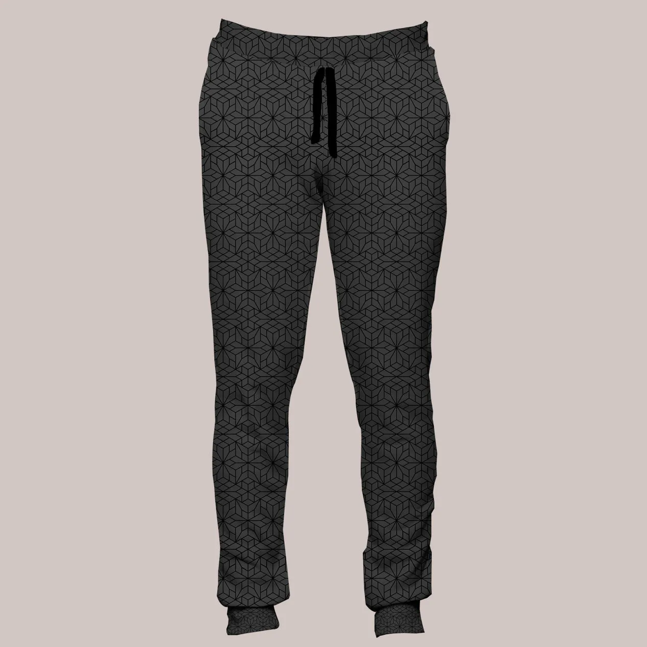 Psychedelic Joggers (UV/RGB, Eco-Friendly, Unisex, Light-Weight) | CRYSTALLIZE