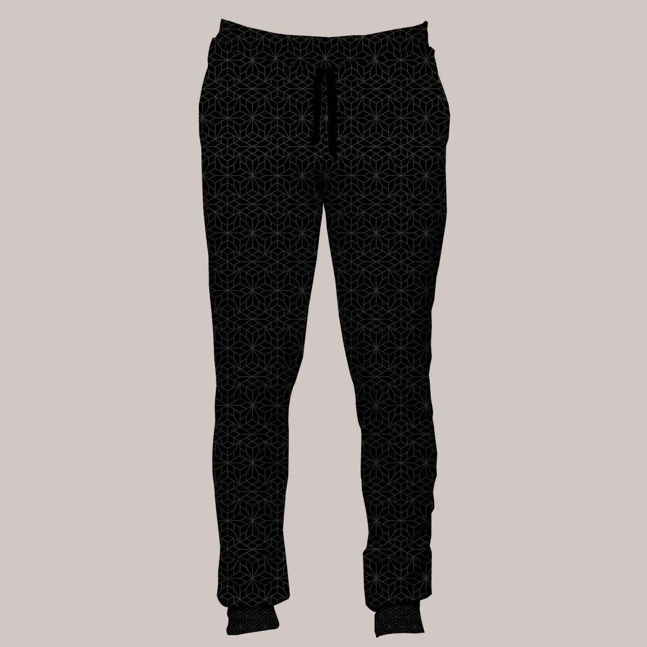 Psychedelic Joggers (UV/RGB, Eco-Friendly, Unisex, Light-Weight) | CRYSTALLIZE