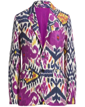 Purple Ikat  Kory Blazer