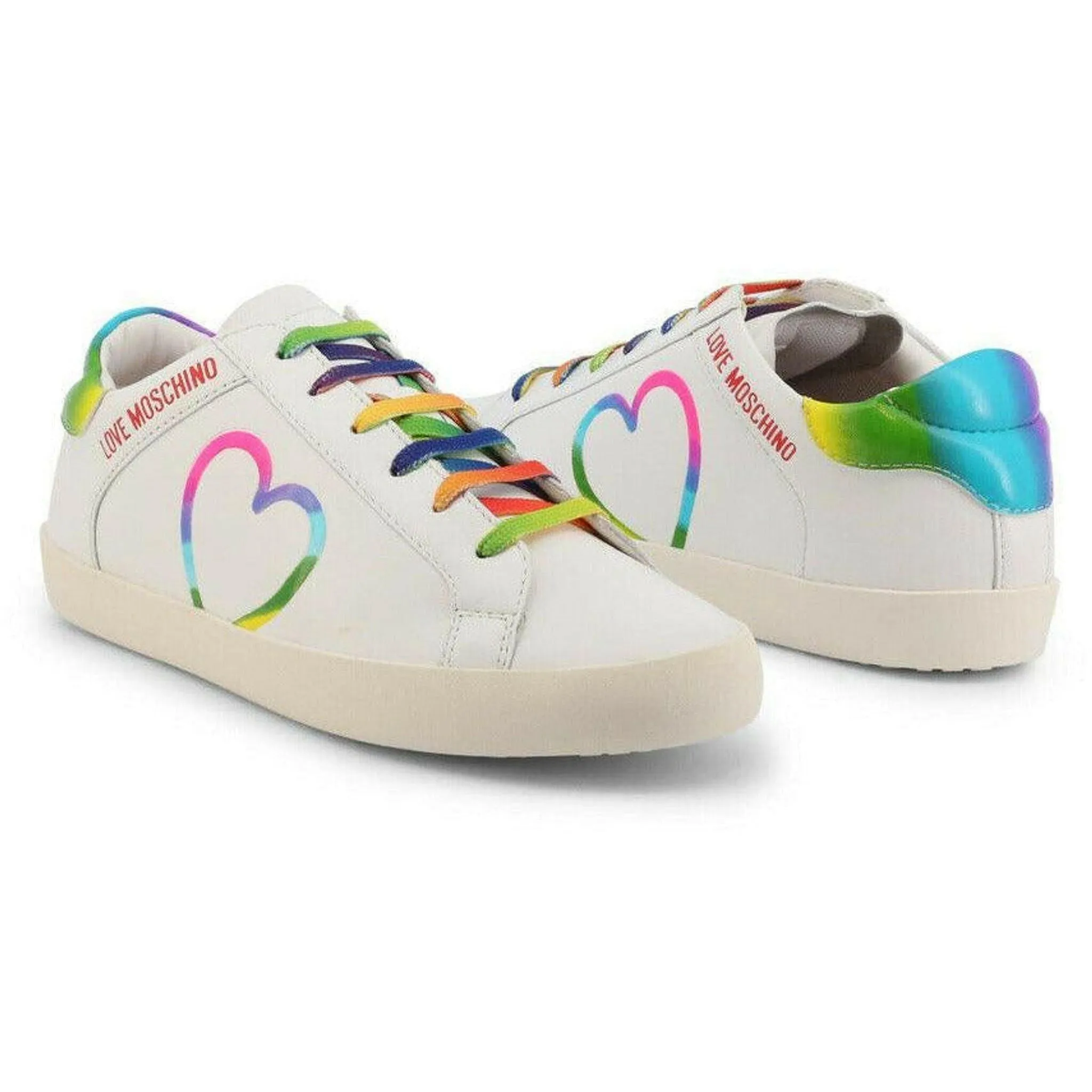 Rainbow Heart Sneakers