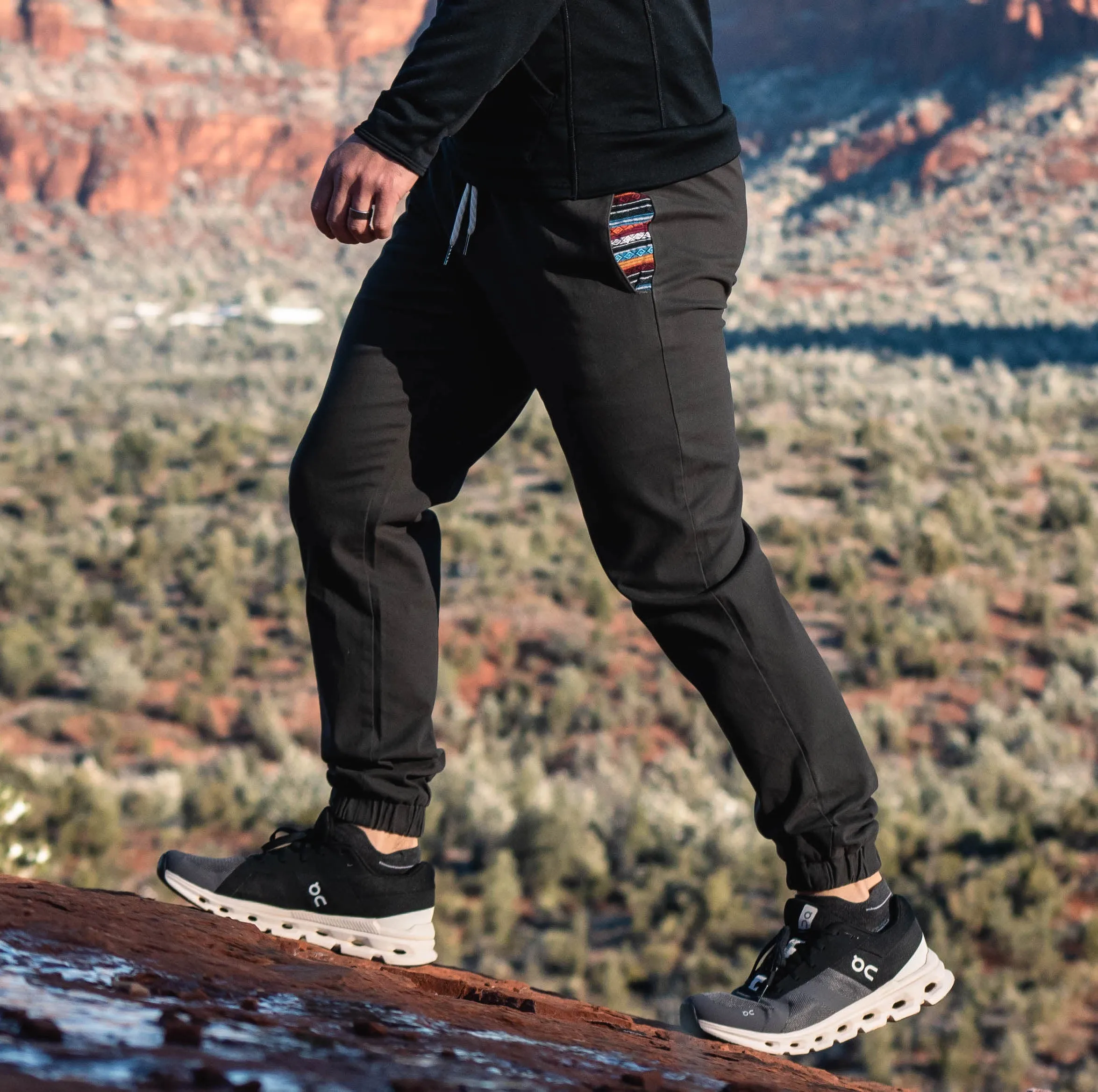 Rambler Jogger (Casual Stretch) - Charcoal
