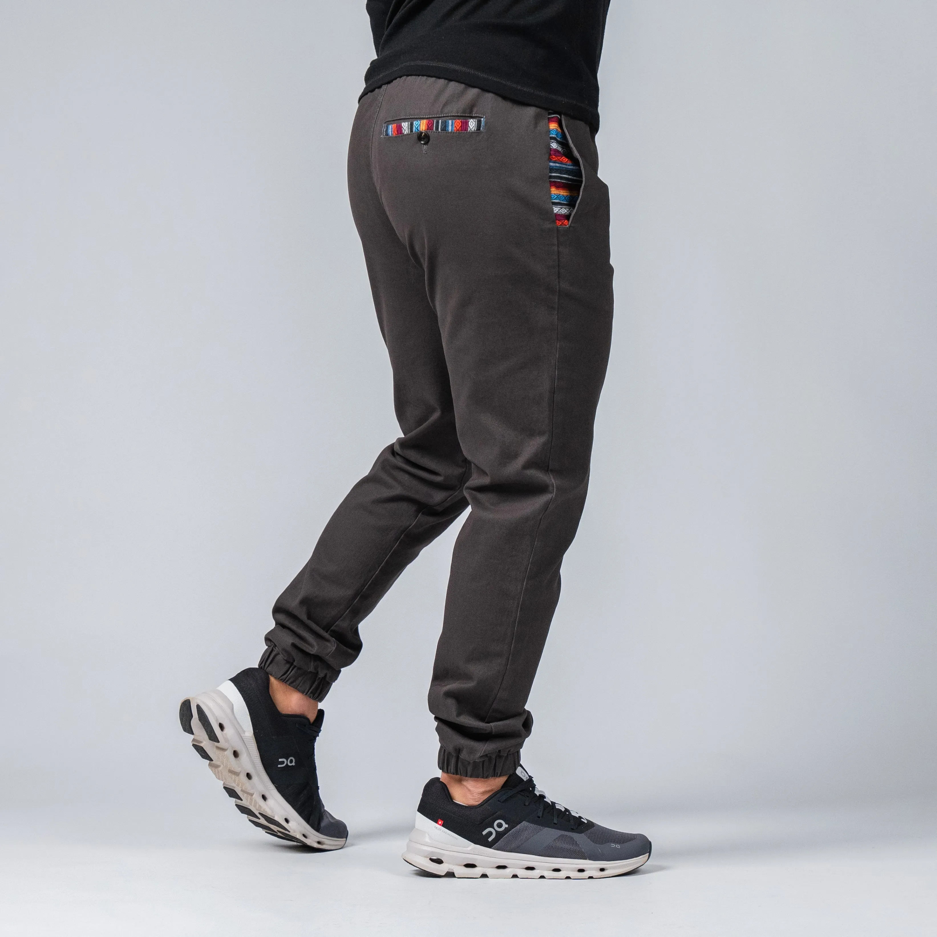 Rambler Jogger (Casual Stretch) - Charcoal