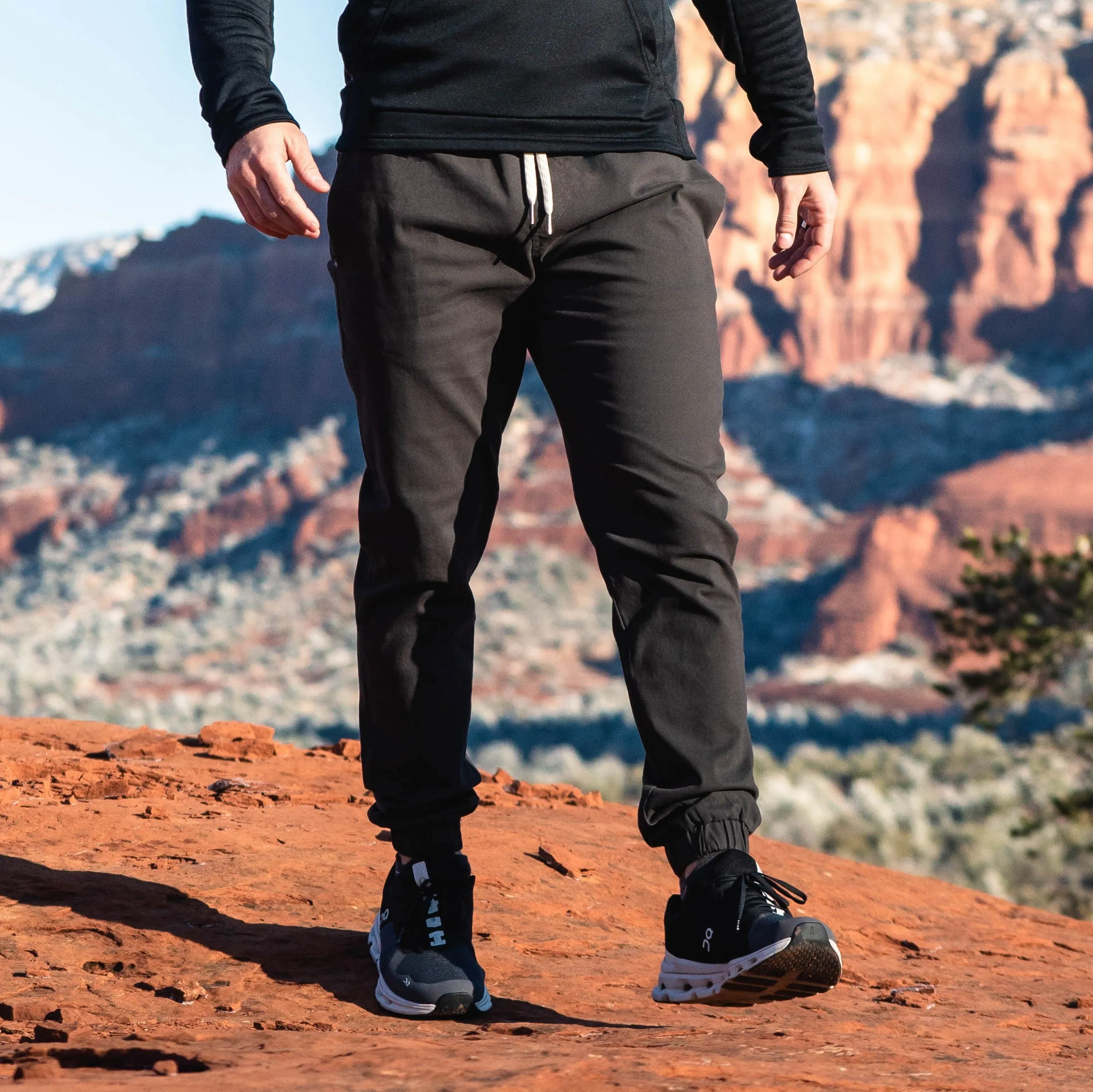 Rambler Jogger (Casual Stretch) - Charcoal