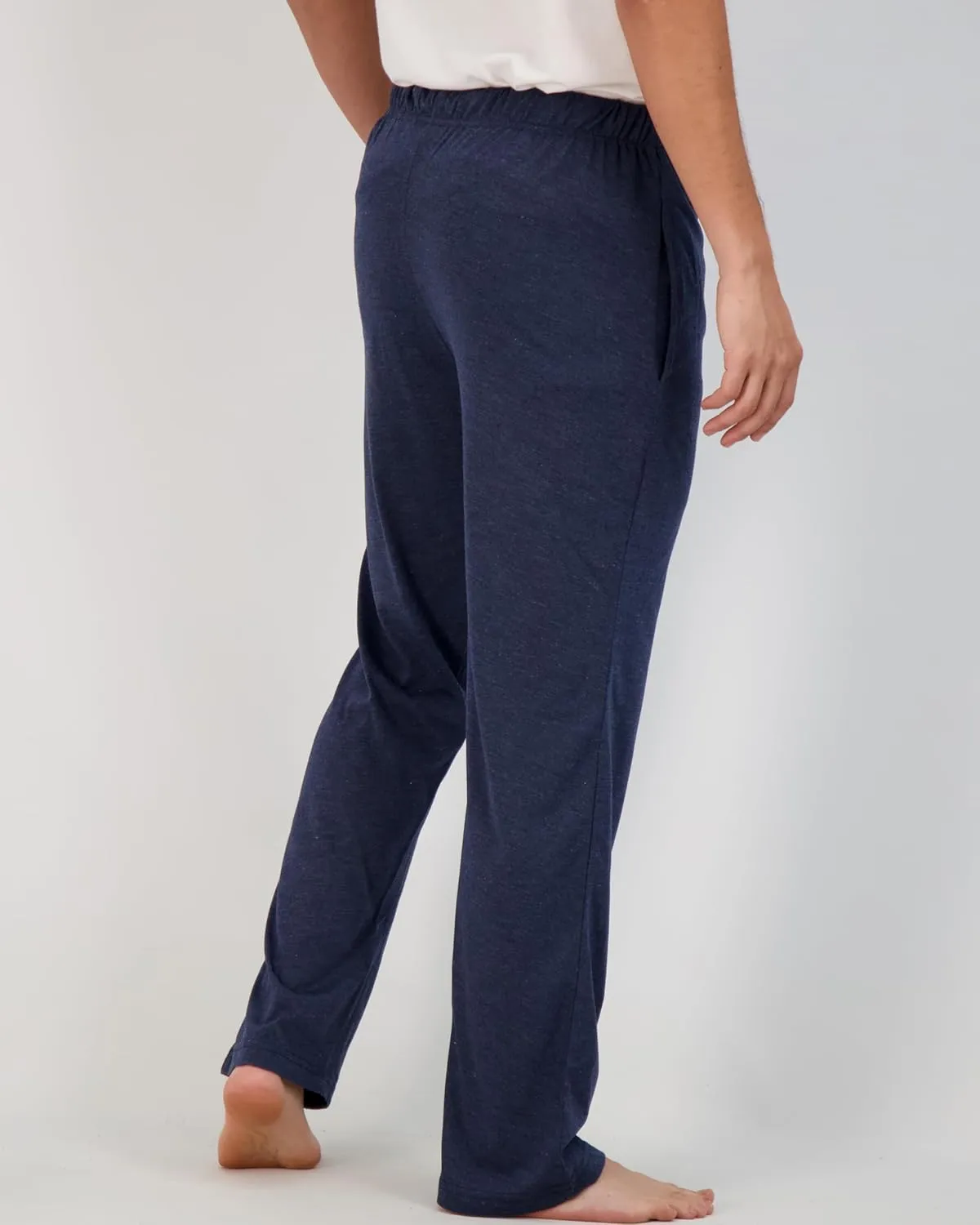 Real Essentials 3 Pack: Men's Pajama Pants - Knit Cotton Flannel Plaid Lounge Bottoms (Available In Big & Tall)