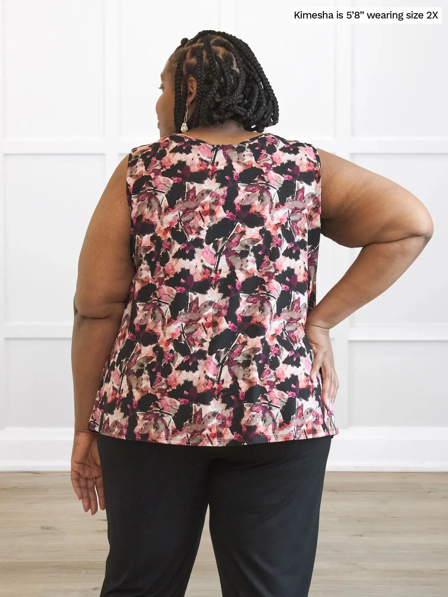 Romy scoop neck tulip top