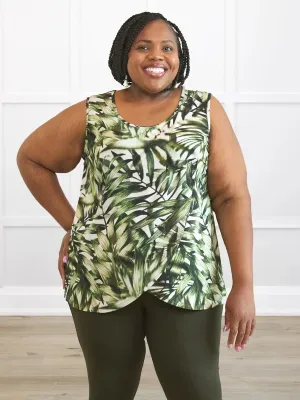Romy scoop neck tulip top
