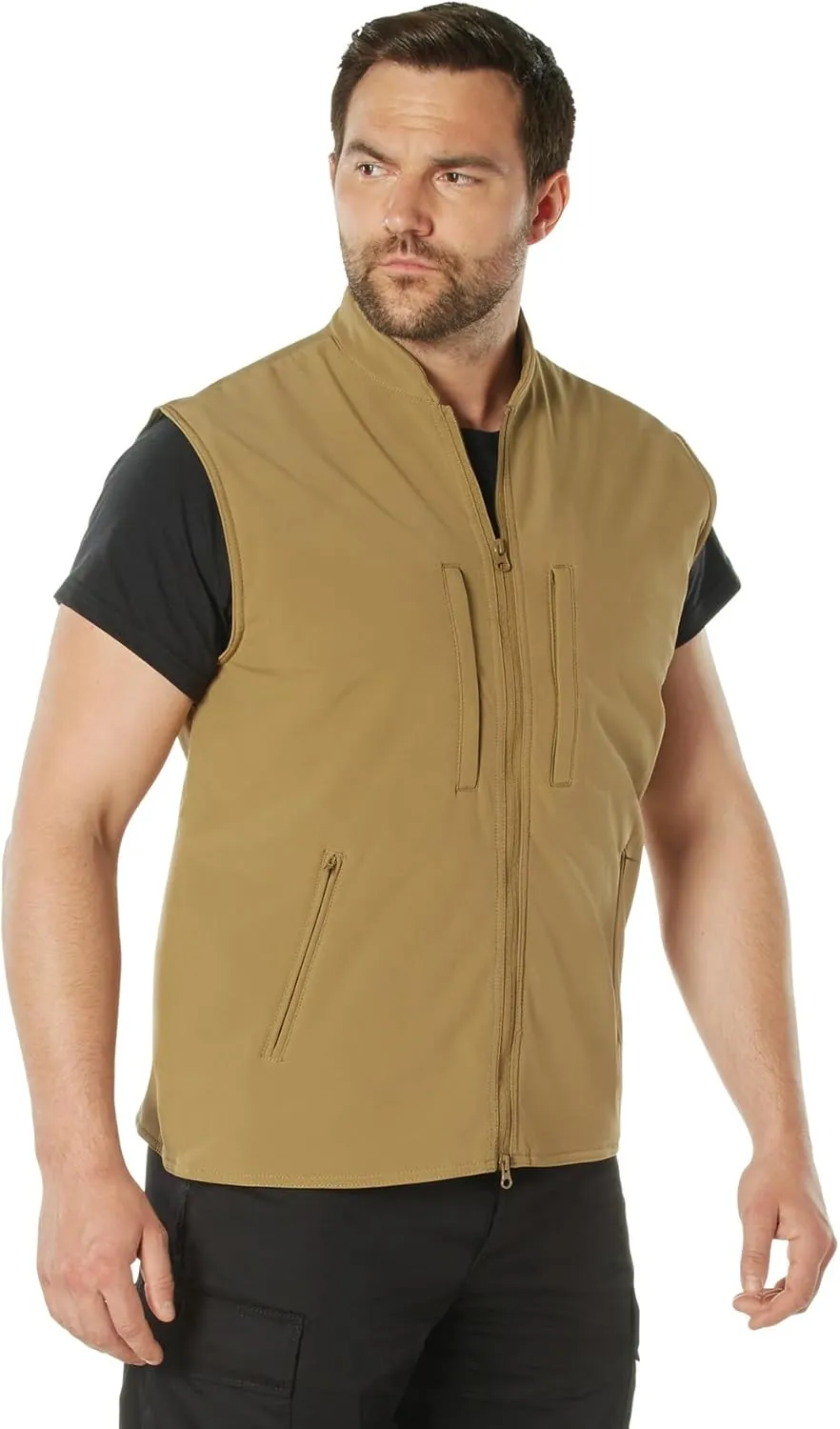 Rothco Men's Professional Conceal-Ops Soft Shell Vest