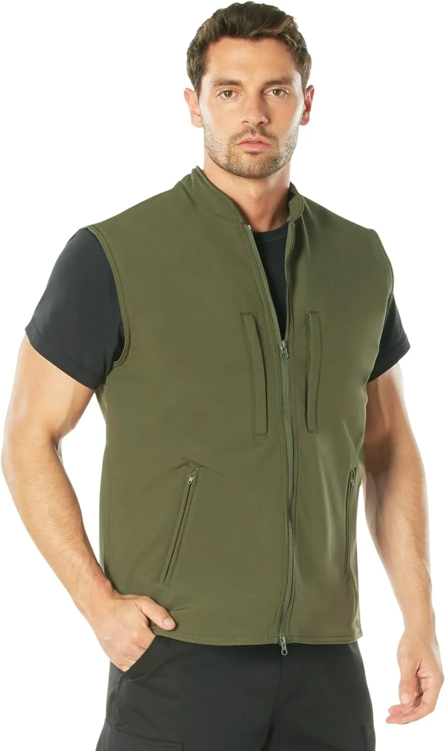 Rothco Men's Professional Conceal-Ops Soft Shell Vest