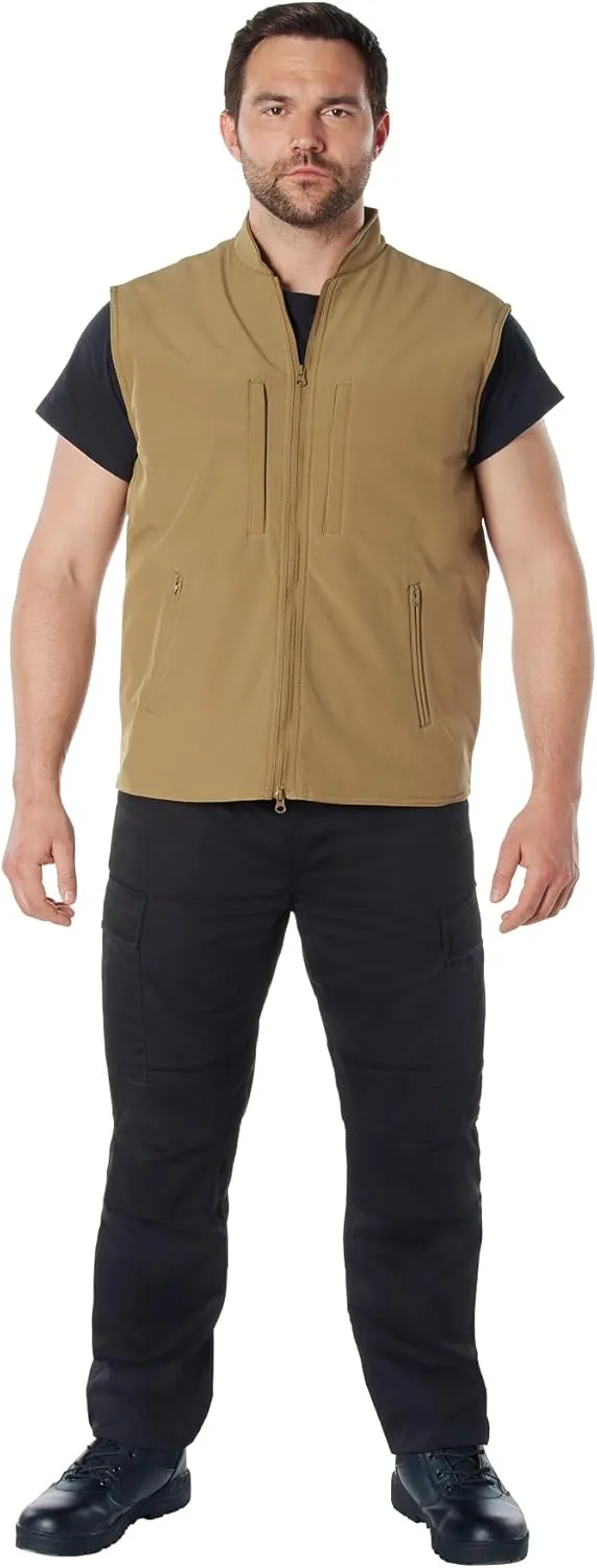 Rothco Men's Professional Conceal-Ops Soft Shell Vest